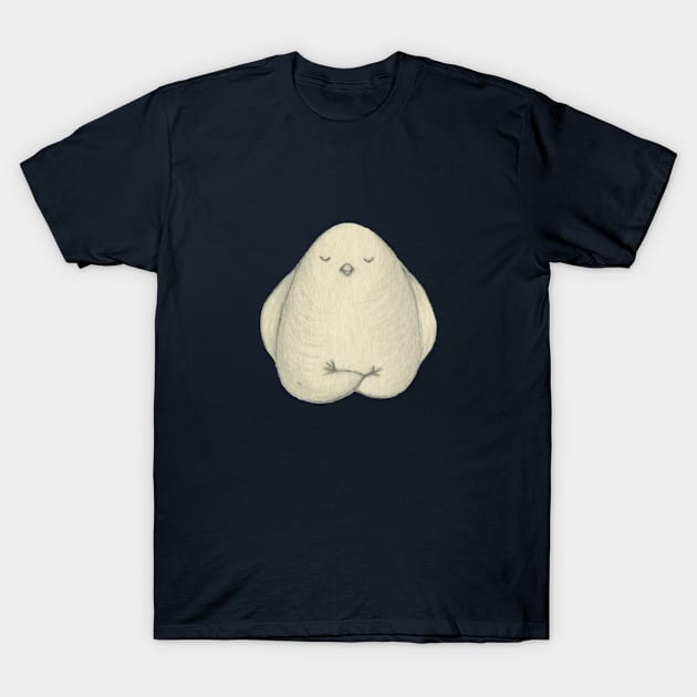 Meditative bird T-Shirt by ssombrero